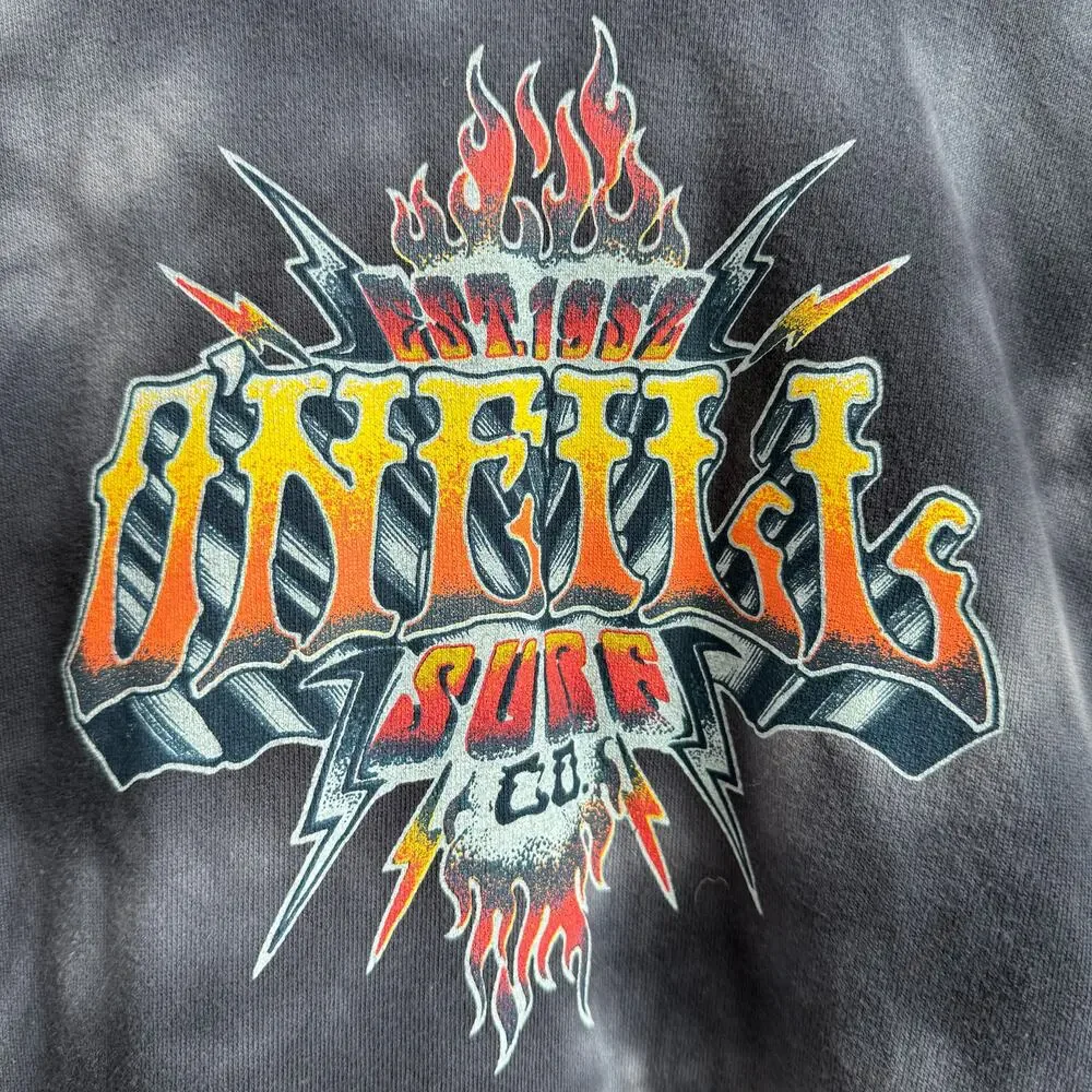 O'Neill sz XL blue tie dye surf‎ hoodie
